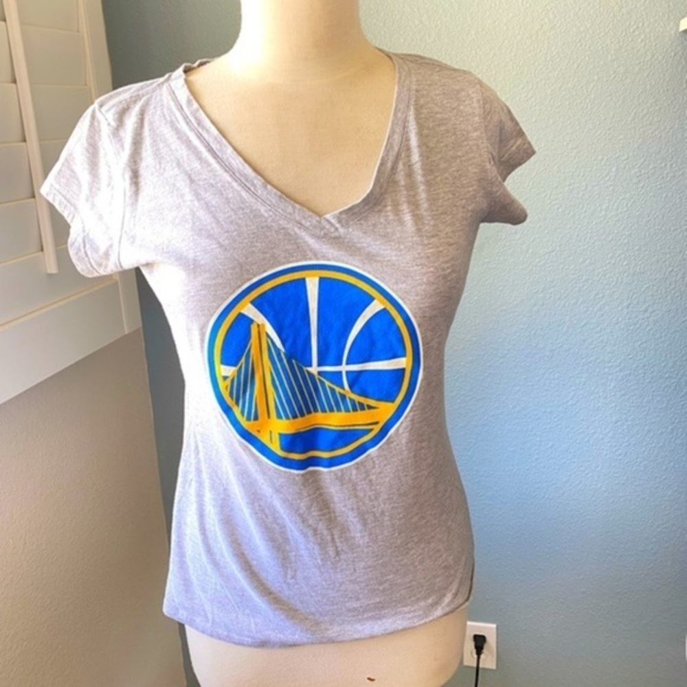 NBA for her Warriors t shirt